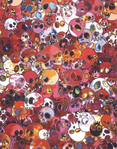 MCRST 1962 (Red Skulls) van Takashi Murakami, Afdruk te koop op Singulart