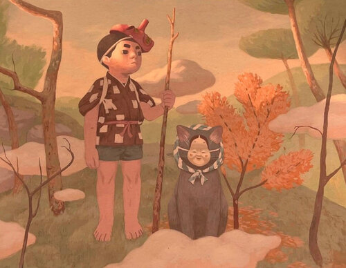 Okame Cat  (Standard) von Mark Jeffrey R. Santos, Druck kaufen auf Singulart