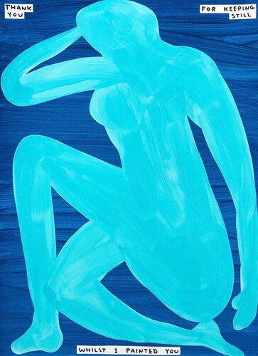 Thank You For Keeping Still di David Shrigley, Stampa in vendita su Singulart