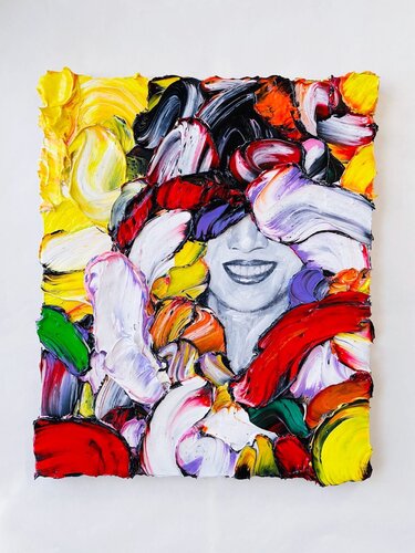 Anita (NEUNOA, Anita Mui,  梅艷芳) van neuronoa, Schilderij te koop op Singulart