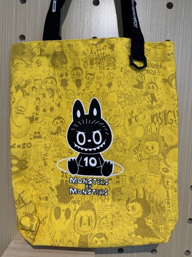 Labubu Tote bag (The Monsters, zimomo ) by Kasing Lung, Other Media for Sale on Singulart
