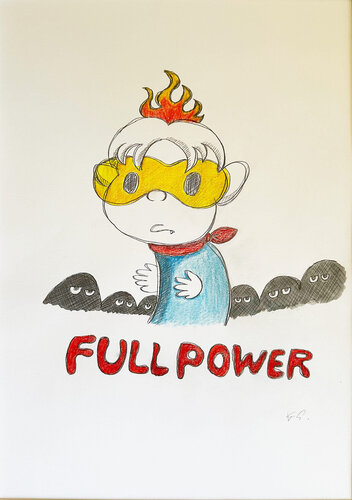 FULL POWER par Kenichi Sugimoto, Œuvre sur papier en vente sur Singulart