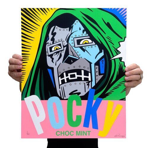 Brand New Choc Mint Flavour (Dr Doom) von Aaron Craig, Druck kaufen auf Singulart