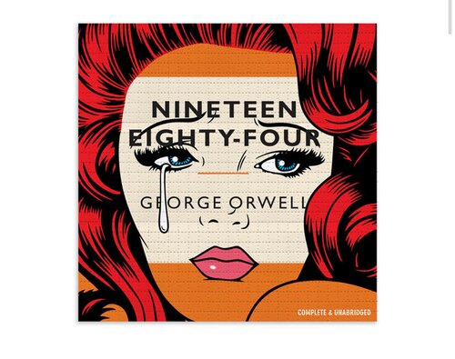 1984 (George Orwell, Blotter Paper) von Ben Frost, Druck kaufen auf Singulart
