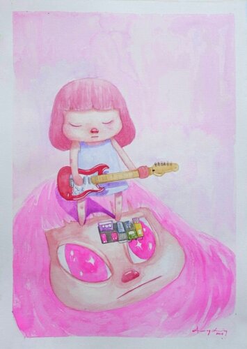 Turn My Head Into Sound di ANGLING, Pittura in vendita su Singulart