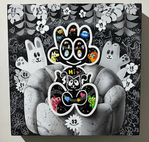 Untitled ( Yum) von Yusuke Toda, Malerei kaufen auf Singulart