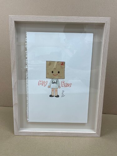 My Girl Face by Pitakpong Pex, 종이 for Sale on Singulart