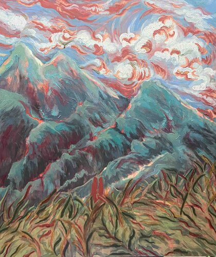 Annapurna van Kathy Lam Kit Yee, Schilderij te koop op Singulart
