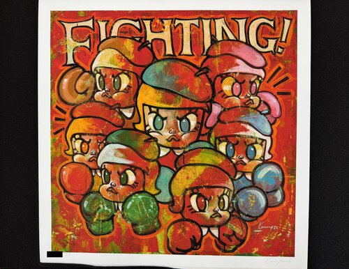 Fighting (MOLLY 20th Anniversary ) von Kenny Wong, Druck kaufen auf Singulart