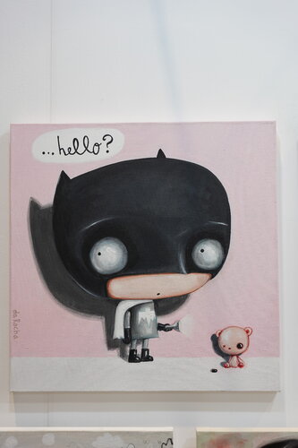 Fear (hello?) (Batman) by Nico da Rocha, Painting for Sale on Singulart
