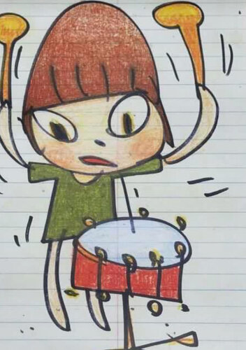 Banging on the Drums by Yoshitomo Nara, 인쇄 for Sale on Singulart