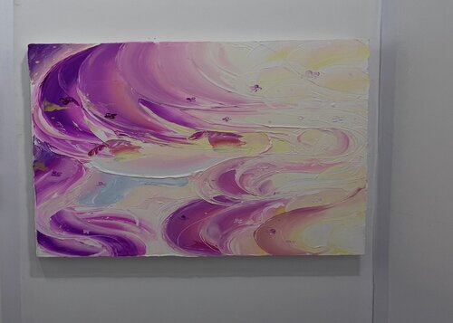 Twinkling Night Flower Light van Mifuu Oda, Schilderij te koop op Singulart