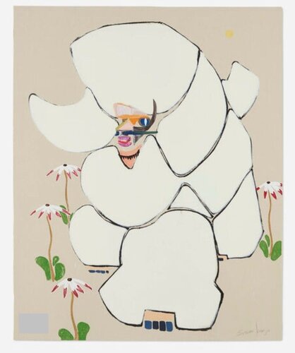 Comes a Time ( White Poodle) by Susumu Kamijo, Print for Sale on Singulart