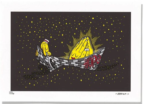 YOUNG SPECULATIVE WANDERER by Uji Handoko Eko Saputro, Print for Sale on Singulart