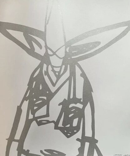 Point Man ( Silver, Unkle 77, Pointman) von Futura, Druck kaufen auf Singulart