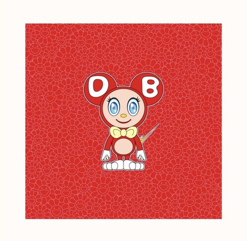 DOB 2020 Red (Mickey) van Takashi Murakami, Afdruk te koop op Singulart