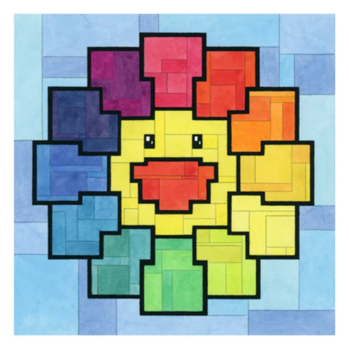 Happy Flower (Takashi Murakami) von Adam Lister, Druck kaufen auf Singulart