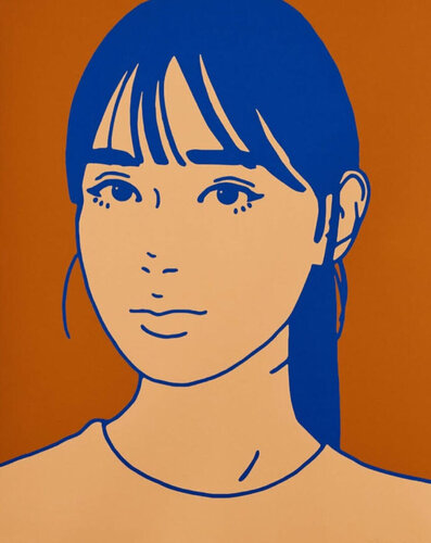 Untitled (Orange, Phillips) van KYNE, Afdruk te koop op Singulart