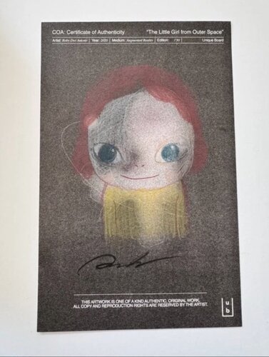 The Little Girl From Outer Space by Roby Dwi Antono, Work on Paper for Sale on Singulart