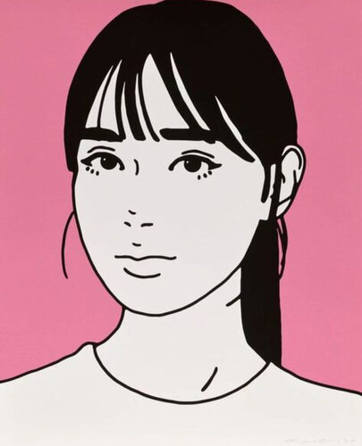 Untitled (Pink, Phillips) de KYNE, Impresión a la venta en Singulart