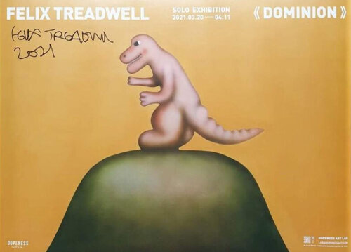 Dominion (Dinosaur) di Felix Treadwell, Stampa in vendita su Singulart