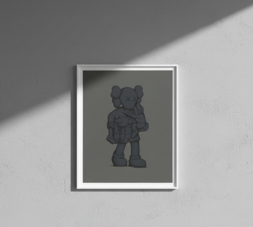 Clean Slate (Black, Companion) von KAWS, Druck kaufen auf Singulart