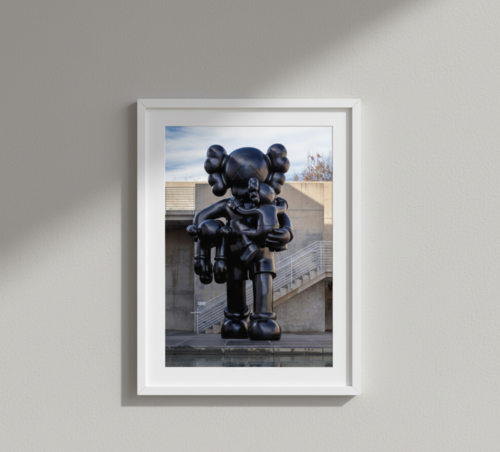 Clean Slate (Poster, Black, Companion) by KAWS, Print for Sale on Singulart