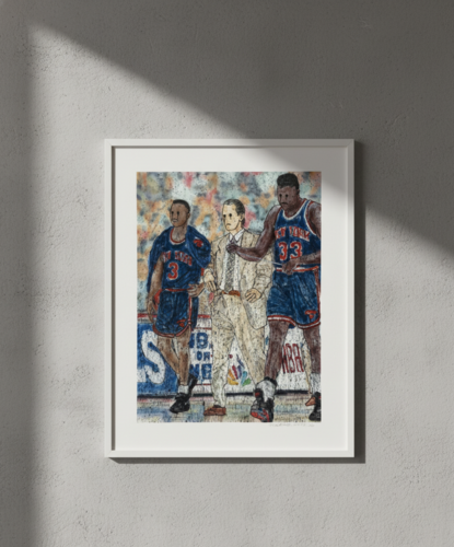It's Miller Time 1994_P (Reggie Miller, New York Nicks) von MADSAKI, Druck kaufen auf Singulart