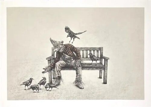 The Scarecrow by Andrew Scott, Print for Sale on Singulart