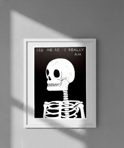 See Me as I Really Am (Skeleton) par David Shrigley, Édition en vente sur Singulart