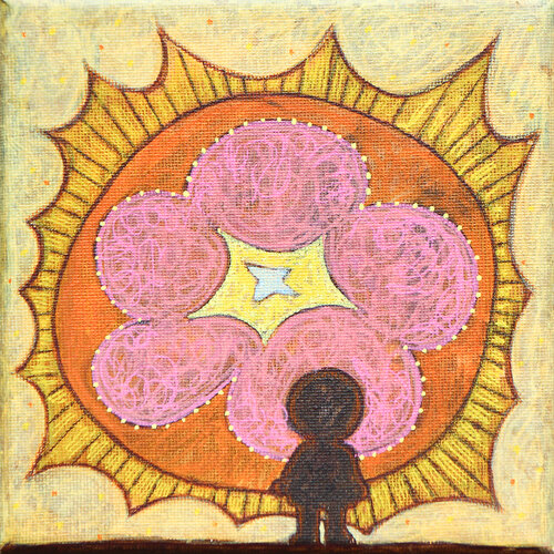 Muki in front of the Sun von Lingmuki, Malerei kaufen auf Singulart