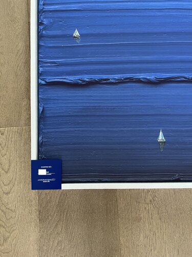Diamond Sea (Blue) by Werner Bronkhorst, 인쇄 for Sale on Singulart