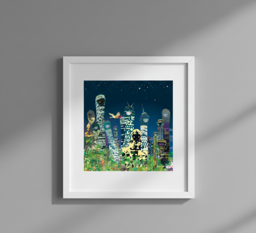 City Glow de Chiho Aoshima, Impresión a la venta en Singulart