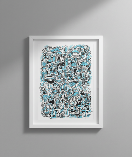Homeslice by Jon Burgerman, 版画 for Sale on Singulart