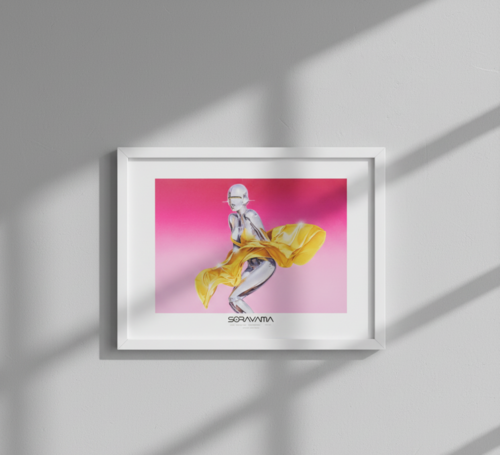 Untitled (Marilyn, Yellow) by Hajime Sorayama, Print for Sale on Singulart