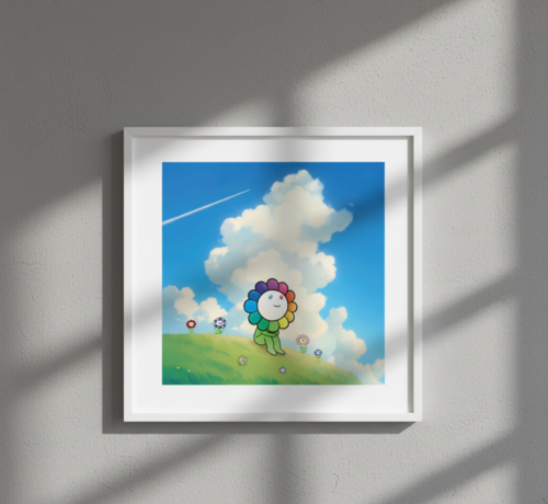 An Homage to Monet (Kaikai kiki) von Takashi Murakami, Druck kaufen auf Singulart