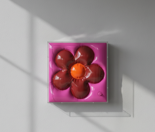 Jones (Red, Flower, Public Pool) par CJ Hendry, Édition en vente sur Singulart