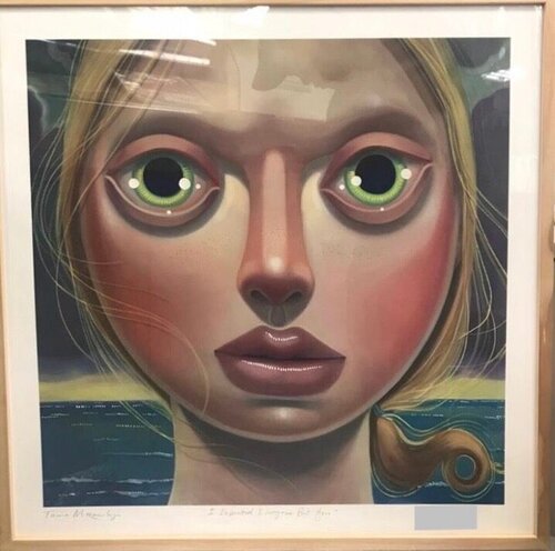 I EXPECTED EVERYONE BUT YOU by Tania Marmolejo, 版画 for Sale on Singulart