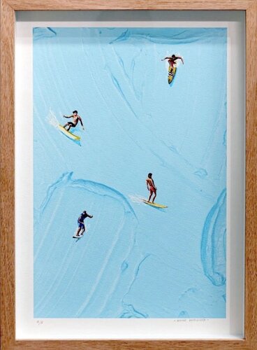 Day for It (Surfing) by Werner Bronkhorst, Print for Sale on Singulart