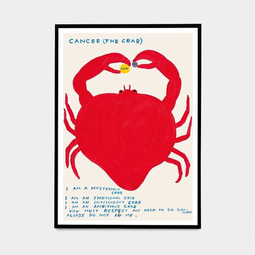 Cancer (The Crab) von David Shrigley, Druck kaufen auf Singulart