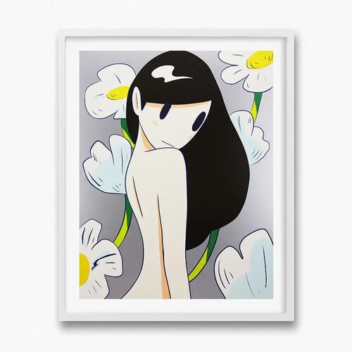 Venus with Flower (Silver) by Takeru Amano, 版画 for Sale on Singulart