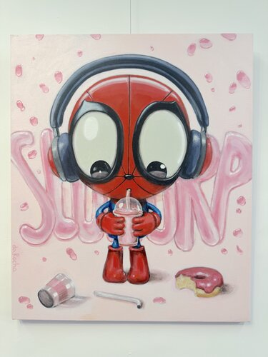 Slurp par Nico da Rocha, Peinture en vente sur Singulart