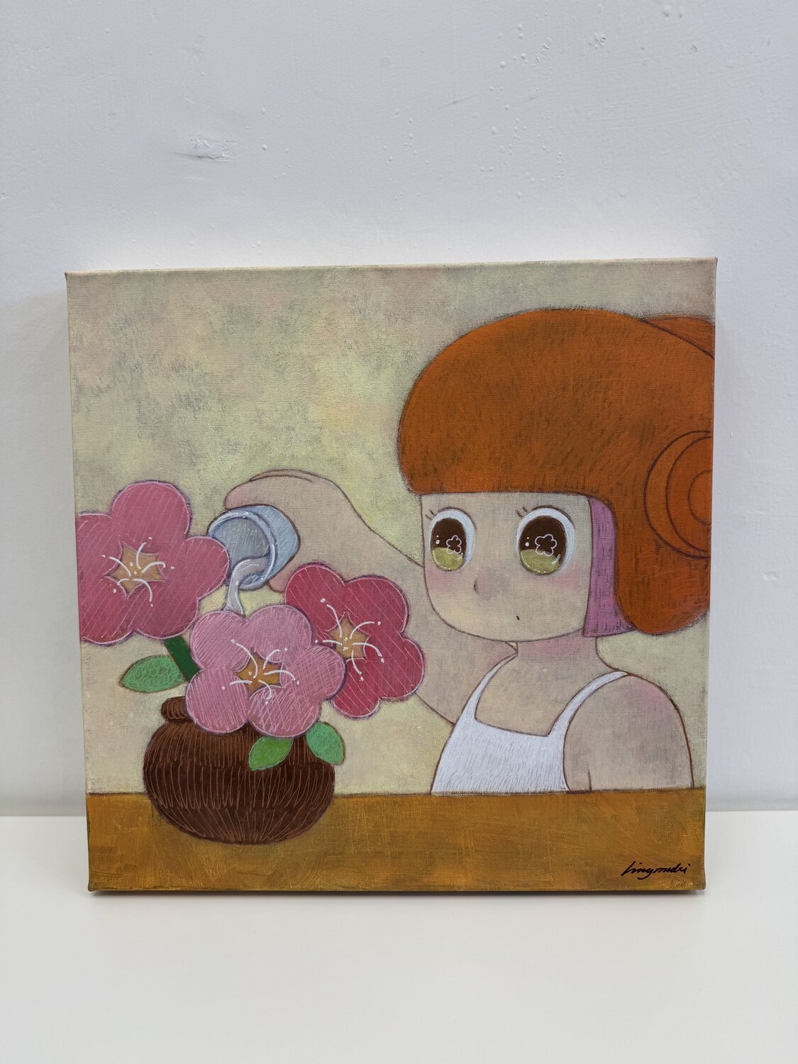 Muki's Flower Ling Muki Original painting for sale