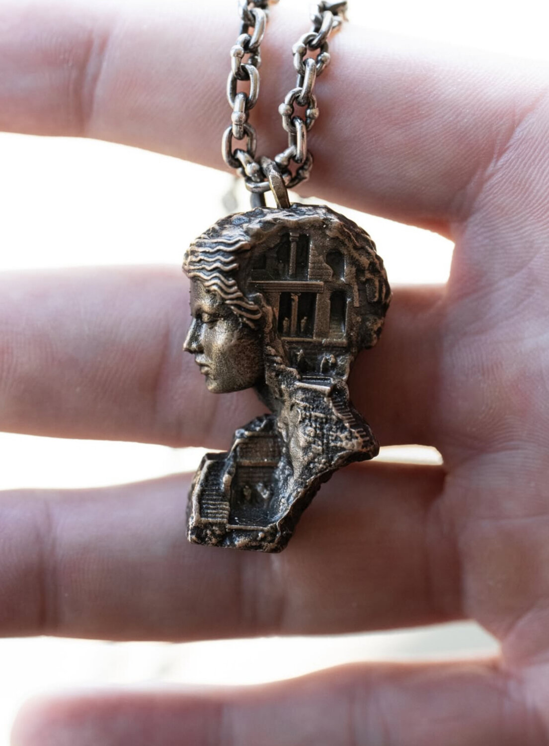 LABYRINTH PENDANT NECKLACE Daniel Arsham