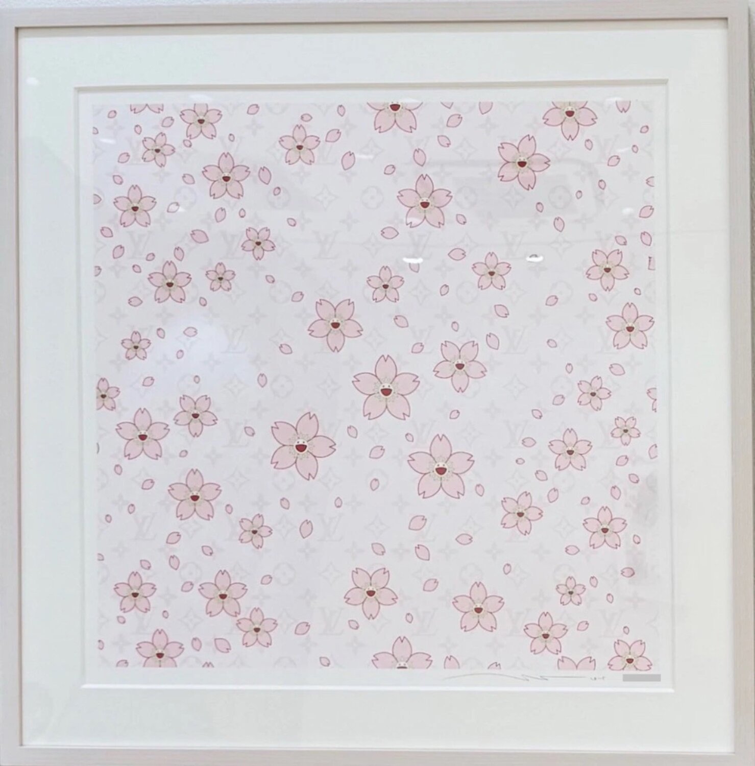 LV Pink Cherry Blossom ( Louis Vuitton, LV) Takashi Murakami Druck zu verkaufen