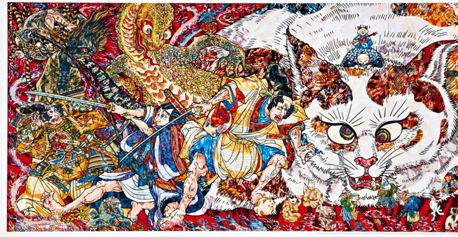 Japan Supernatural (Cats, Samurai) Takashi Murakami
