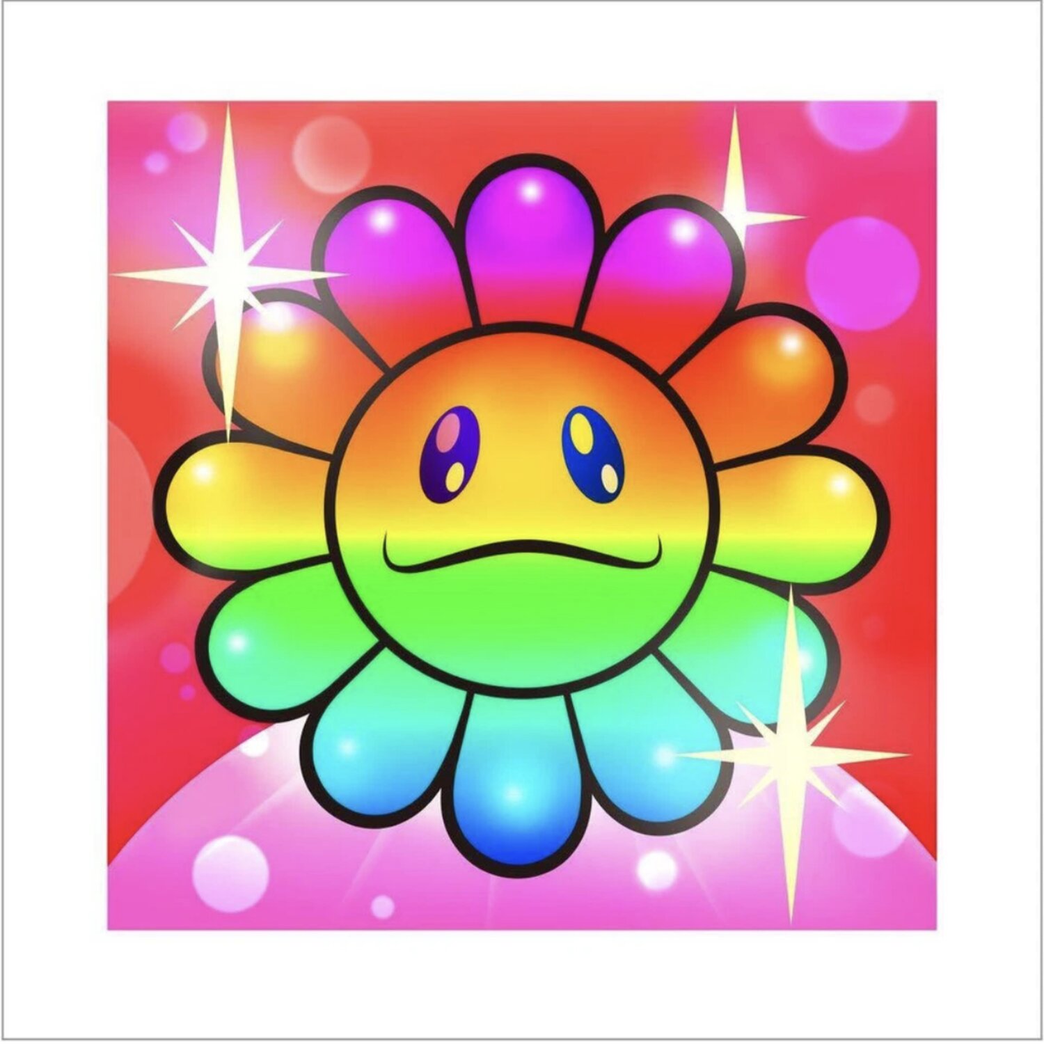 #9727 Murakami.Flowers (Rainbow) Takashi Murakami
