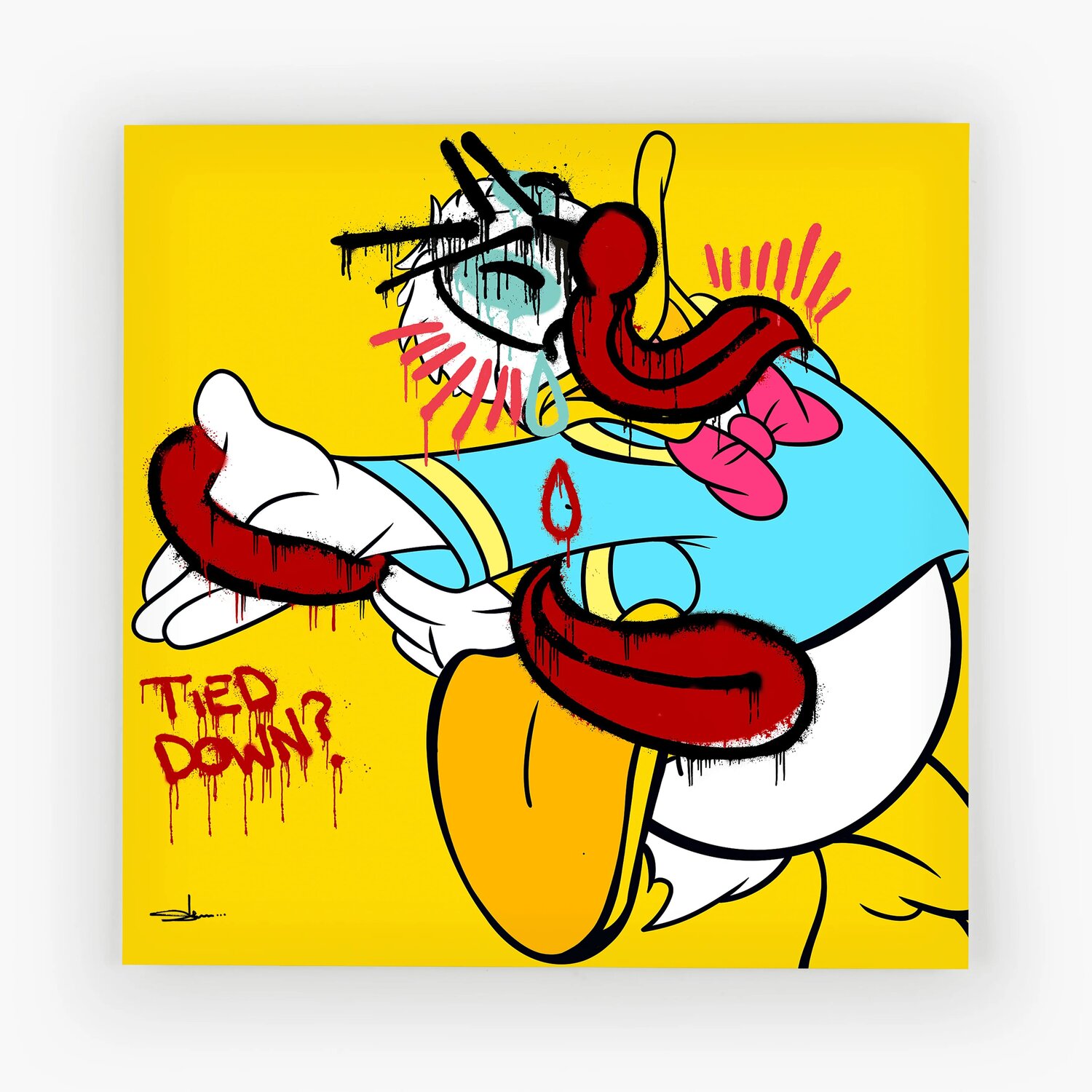 Donny Licker ( Small) Slawn Druck zu verkaufen