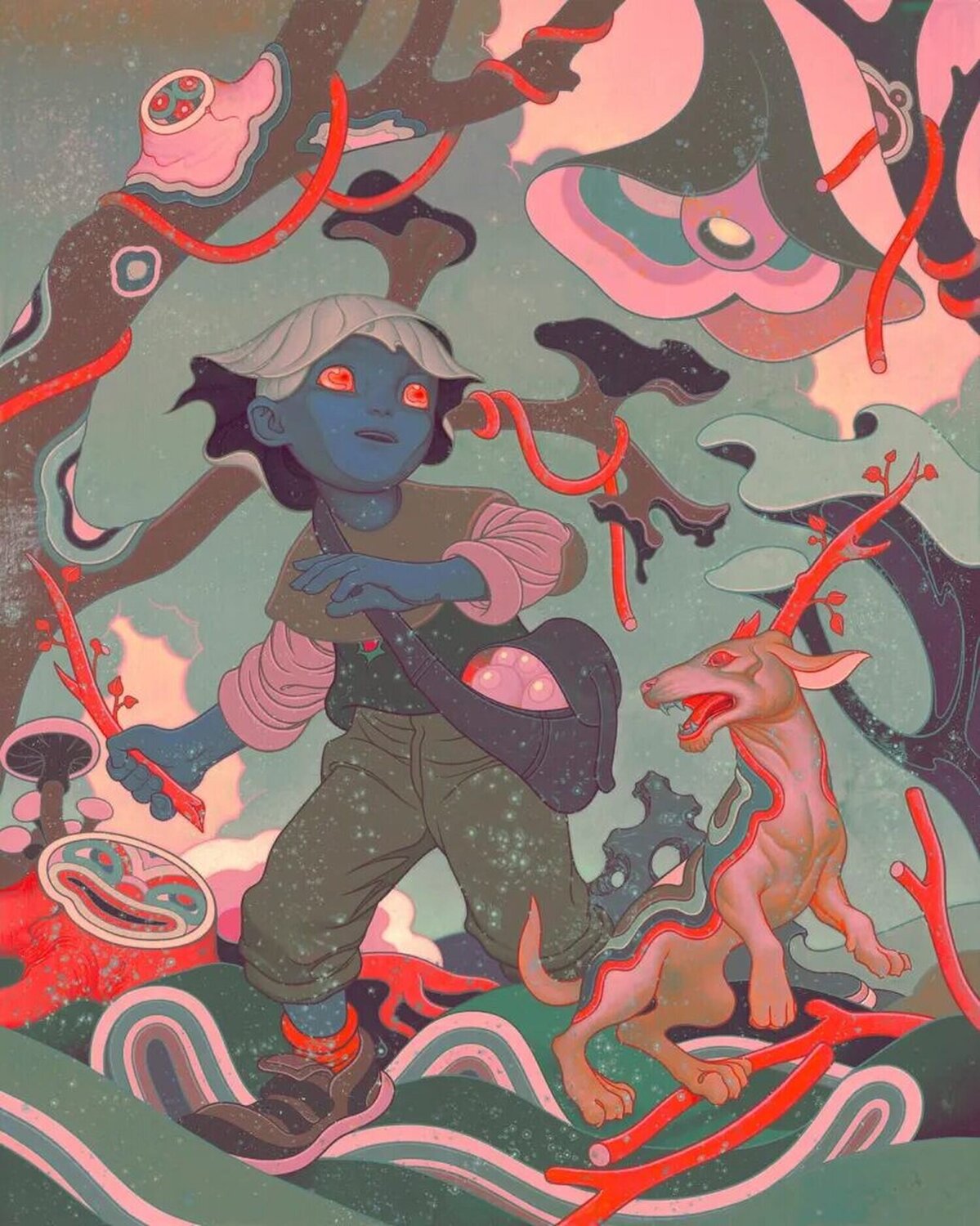 Fetch James Jean Druck zu verkaufen