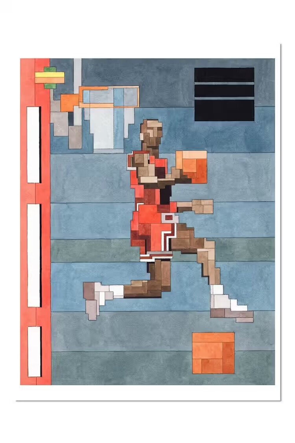 MJ (Michael Jordan, Fleer) Adam Lister